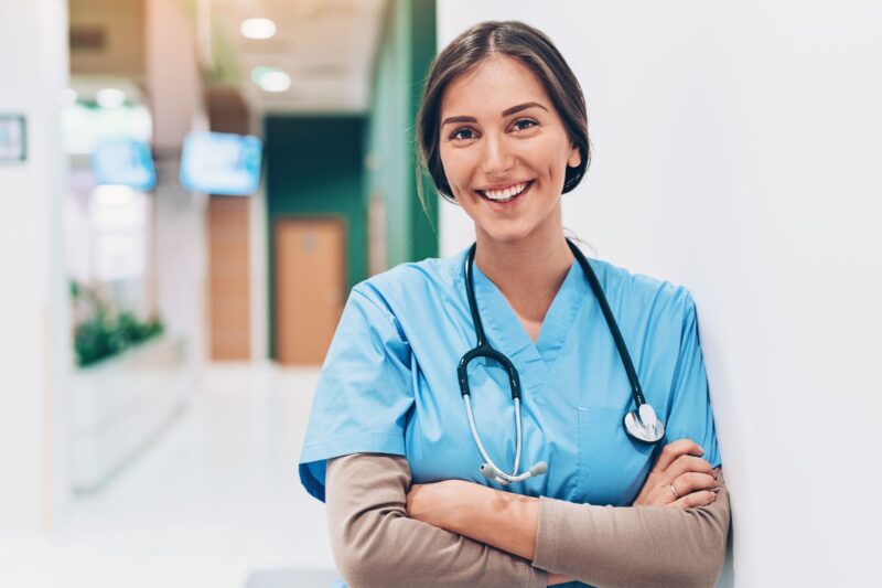 A doctor at Danderyd Hospital