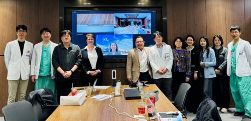 Staff at the Seoul University Hospital in South Korea.