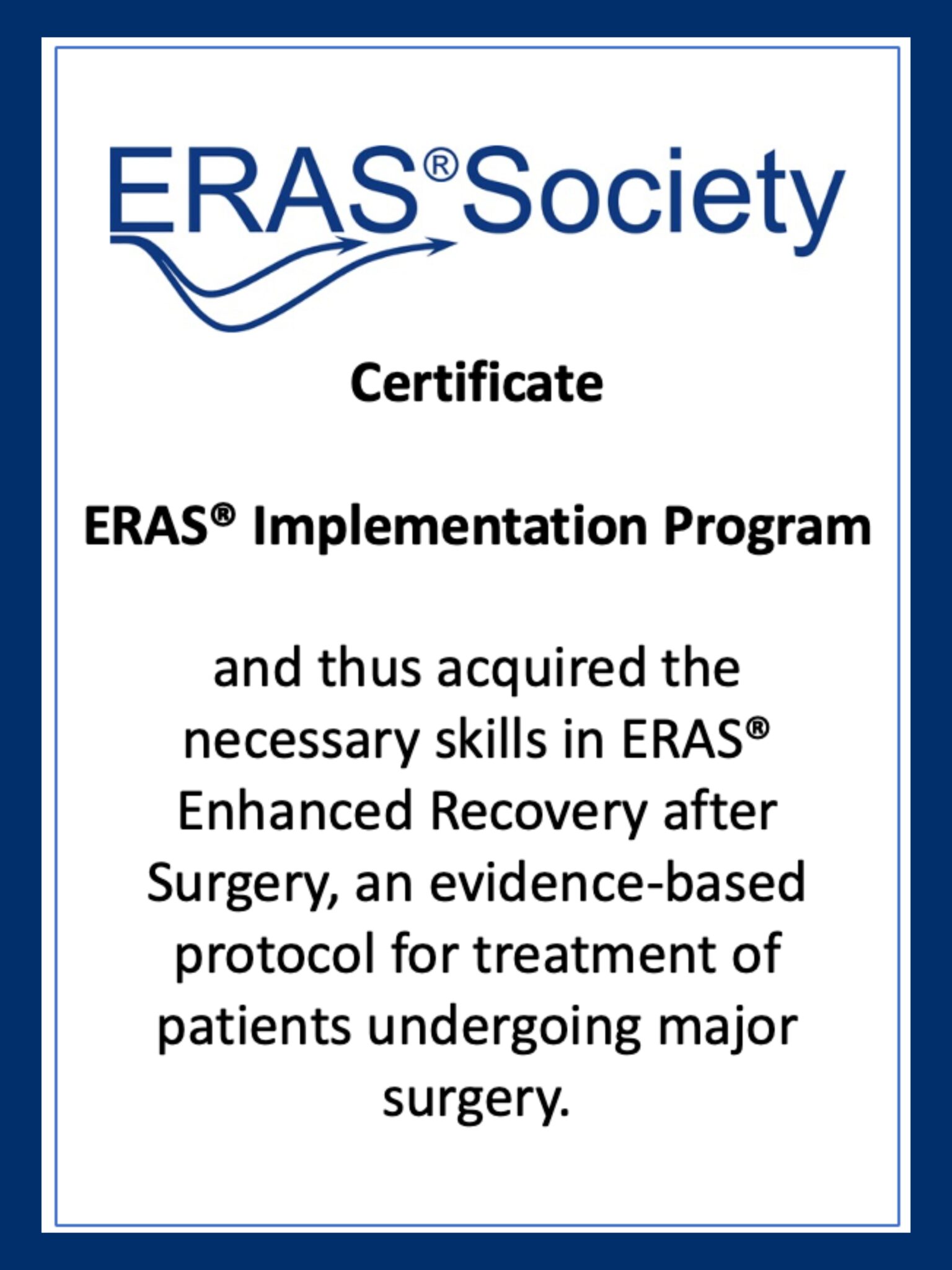 UKE Cardiac Surgery Achieves ERAS® Qualification and Expands Its ERAS ...